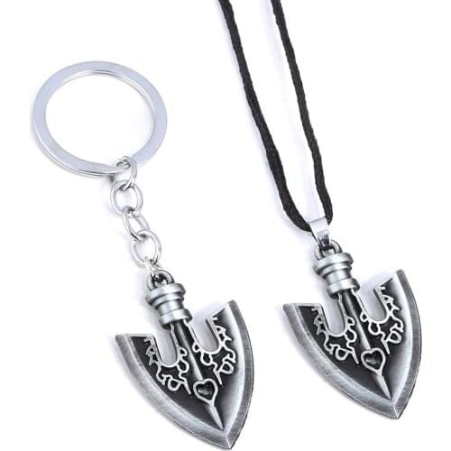 2021 New Anime JOJOS BIZARRE ADVENTURE Necklace Metal Rope Chain Men Car Women Bag Keychain Bag Pendant Figure Toys Gift
