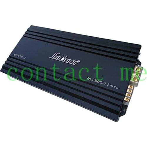 Class D single-channel high-power 2000W subwoofer digital car power amplifier, push 10/12 inch dual voice coil speakers