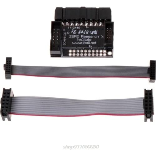 Adapter Board for 20P 2.54 mm JTAG to 10P 2.0mm 1.27mm SWD Interface Converter J25 21 Dropshipping