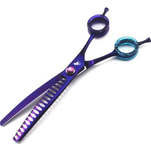 Top Quality Professional JP440c 7.0 Inch Dog Scissors Grooming Thinning Shears For Animals Hair Curved Scissors