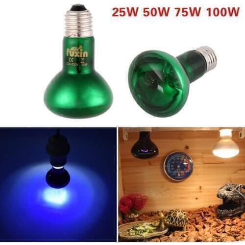 Reptile Heating Lamb Amphibian Bird Snake Lamb Red Light Night Warm Heating Insulation Lamp for Lizards Turtles Animal Lighting