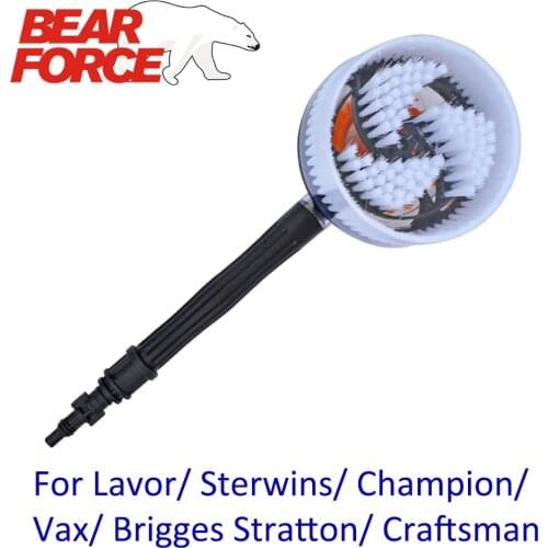 Car Wash Brush Round Brush for Lavor Sterwins Vax Champion Briggs Craftsman High Pressure Washer