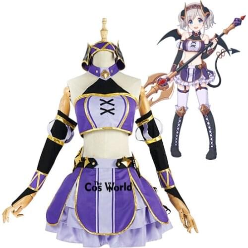 Princess Connect! Re:Dive Kazemiya Akari Tops Skirt Uniform Outfit Games Anime Cosplay Costumes