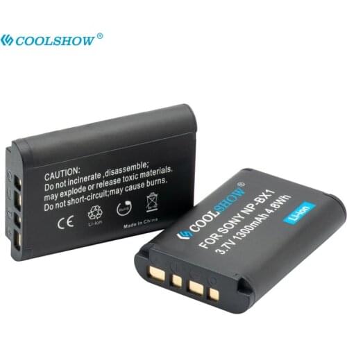 NP-BX1 Camera Battery for Sony HX300 HX400 HX50 HX60 DSC RX1 RX100 AS100V AS300 M3 M2 AS15 WX350 Bateria np bx1 1300MAH