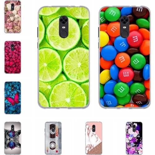 Case For Xiaomi Redmi 5 Plus Cover 5.99" Thin Soft Silicone Back Shell for Xiomi Redmi5 Plus Case Cover on Redmi 5Plus Phone Bag