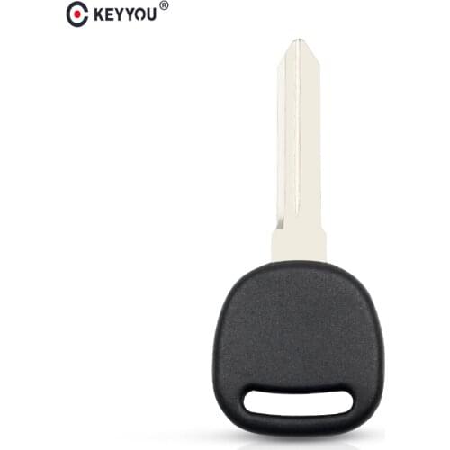 KEYYOU 20pcs Uncut Transponder Ignition Key Case Blank For Chevrolet Cobalt Corvette Without Chip For Chevrolet Key