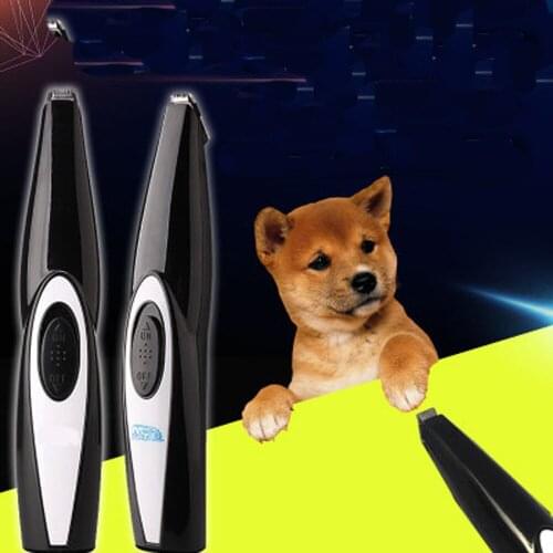 Mini Pet Shaving Foot Pedicure Hair Pet Dog Cat Sole Hair Shaving Trimming Supplies Battery Local Electric Hair Clipper