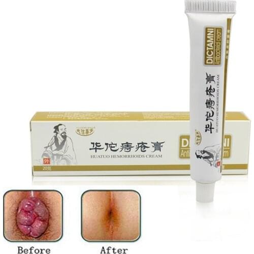 Hua Tuo Chinese Herbal Hemorrhoids Cream Ointment Healthy Cream For Internal And External Mixed Pain Relief Hemorrhoids Ointment