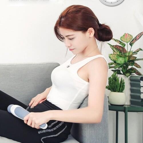 Mini Smart Massage Electric Wireless Neck Roll Massage Device USB Rechargeable Foot Head Full Body Massaging Wand for Relief
