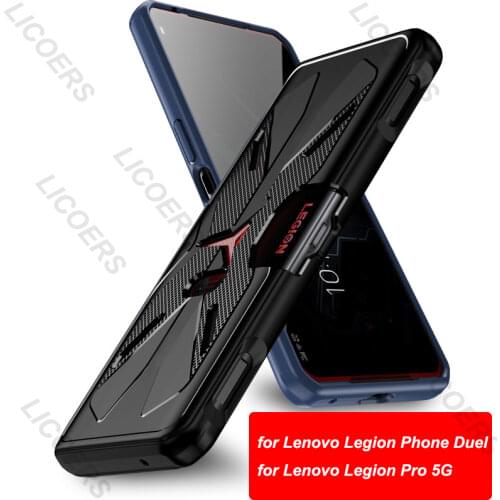 For Lenovo Legion 2 Pro 5G Phone Duel 2 Case Soft Silicone Shockproof Heat Dissipation Gaming Cover for Legion Phone Duel Funda