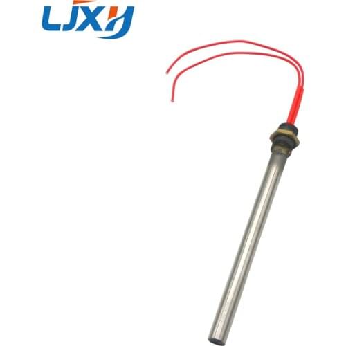 LJXH Double Threaded Cartridge Heater DN20/25mm Thread Electric Heat Pipe 16x400/450/500/600mm AC110V/220V/380V Wattage 2000W