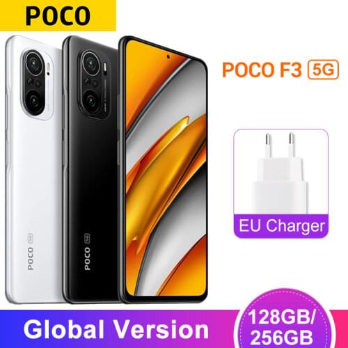 New Global Version POCO F3 5G Smartphone Snapdragon 870 Octa Core 128/256GB 6.67" 120Hz E4 AMOLED Display 48MP Triple Camera NFC