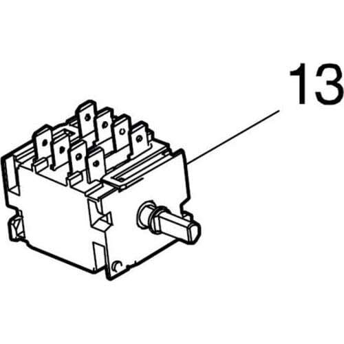 MAKITA 651098-6 Switch For DVC864L