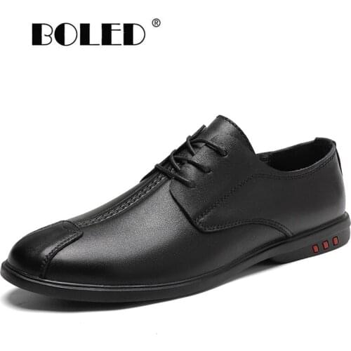 New Soft Natural Leather Men Shoes Lace Up Quality Casual Shoes Men Comfort Walking Shoes Comfortable Men Flats Moccasins