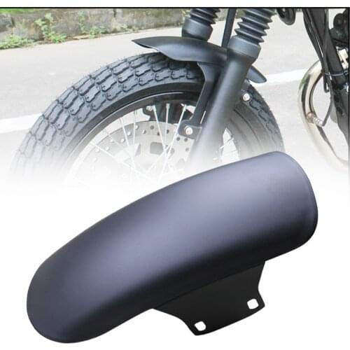 Universal Motorcycle Retro Mudguard Ultra-short Front Fender Black Cafe Racer For GN125 MASH125