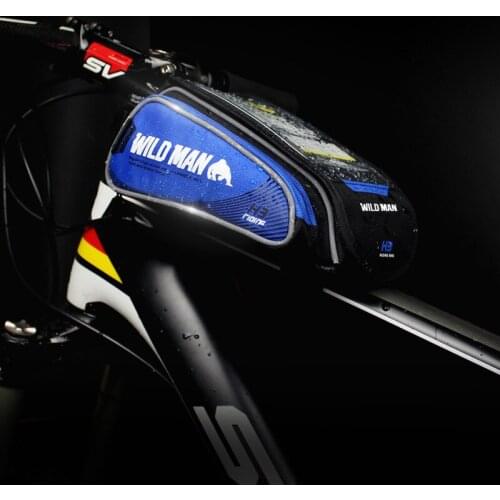 High Definition Sensitive Touch Screen Cycling Bag Waterproof Bicycle Front Beam Bag High Quality Cycling Equipments