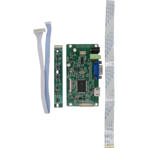 High compatibility IPS HD LCD Screen Display Controller Remote HDMI VGA Audio 30PIN EDP Driver Control Board