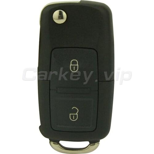 1J0 959 753 AG Flip car remote key for VW Volkswagen Golf Bora Passat Polo 2003 2004 2005 2 button ID48 chip 434 Mhz remotekey