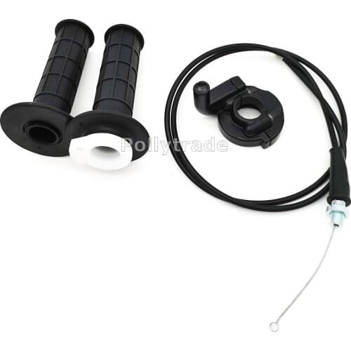 22mm Handle Grip Motorcycle with Turn Throttle Dirt Pit Bike Motocross 7/8" Handlebar Hand Grips 50CC 70CC 90CC 110CC