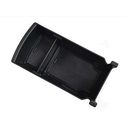 Car Interior Console Center Armrest Storage Box Organizer Tray Glove Compartment Accessories