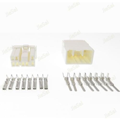 8 Pin Automotive Connector Female And Male Electrical Wiring Auto Plug