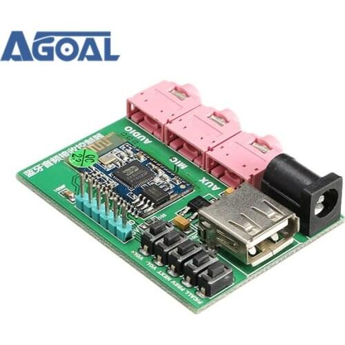 Bluetooth 4.0 Stereo Audio Receiver Module Wireless Speaker Amplifier Free Shipping