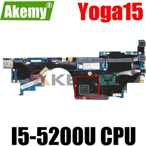 For Thinkpad S5 Yoga15 I5-5200U Laptop Independent Video Card Motherboard LA-B591P FRU 00NY537 00JT358 00NY538 00UR152