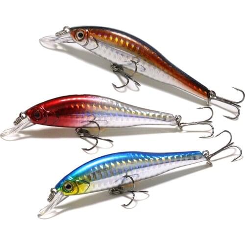 JonStar quality 10cm/10.5g Minnow Floating Fishing lure Hard bait wobbler Jerkbait Swimbait for carp fishing Pike Bass lure