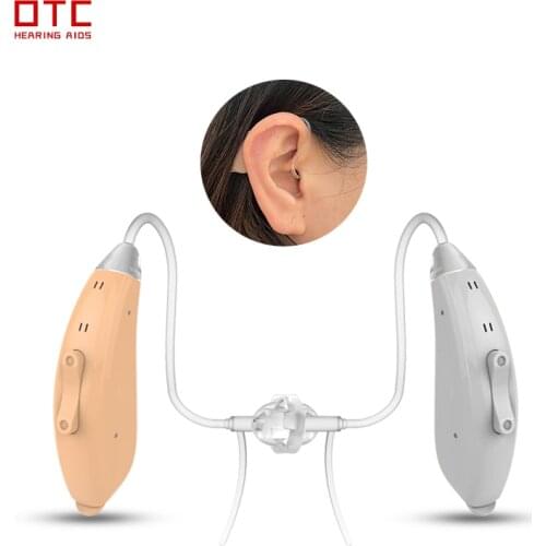 Super Mini Hearing Aid Ear Sound Amplifier Adjustable Tone Hearing Aids Portable Ear Hearing Amplifier for the Deaf Elderly