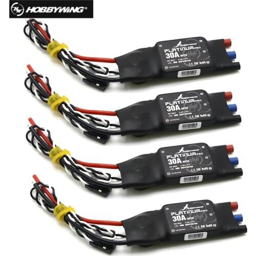 Hobbywing Platinum 30A OPTO PRO Cob ESC 2S to 6S Speed Controllers for RC Multi-rotor Copter