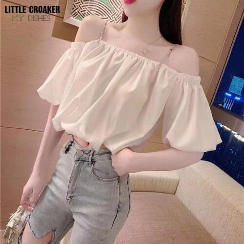 Короткие блузки Little croaker China At AliExpress