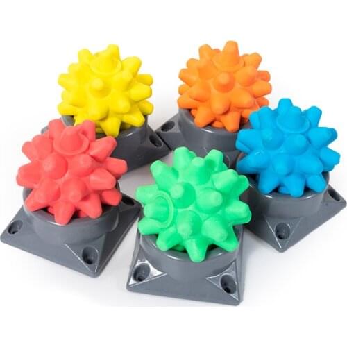 Hedgehog Massage Balls Muscle Relaxation With Trigger Point Massage Portable With Base Acupoint Fascia Ball Relieve Body Fatigue