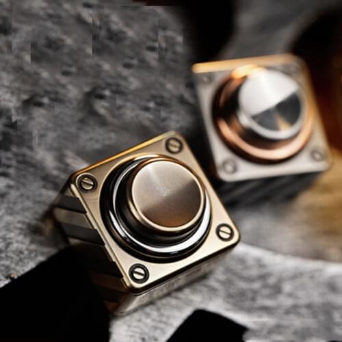 Button Fidget Spinner Metal Decompression Toys Leisure And Entertainment EDC Adult Hand Spinner ADHD Fidget Toy Funny Gift