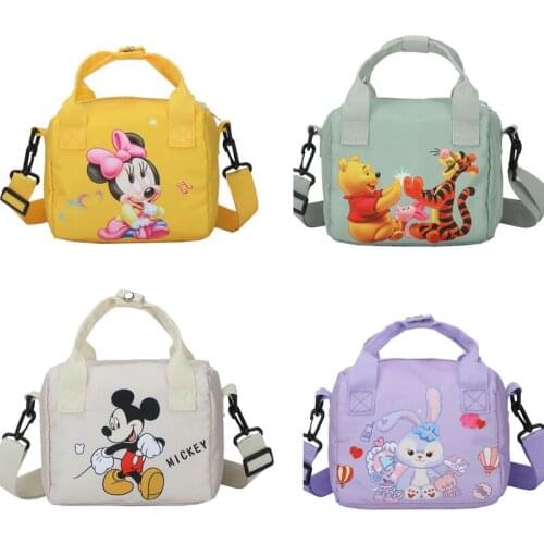 Disney Fashion Casual Womens Shoulder Bag Donald Duck Mickey Large Capacity Cute Handbag Girls Female Tote Bag Christmas Gift
