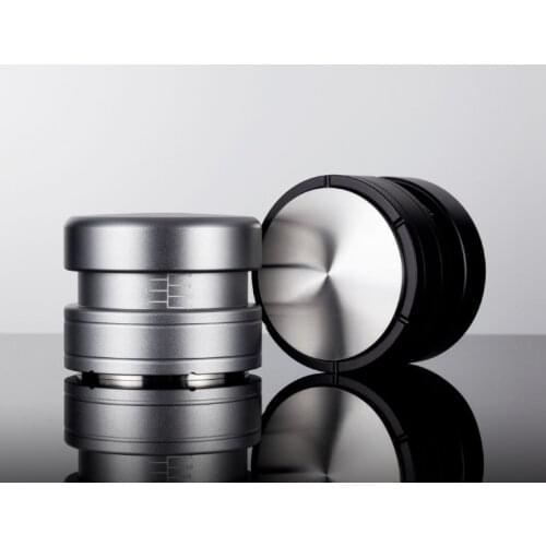 New Customized Leveler Tool elastic coffee Espresso powder dispenser tamper distributor Hammer 58mm58.5mm