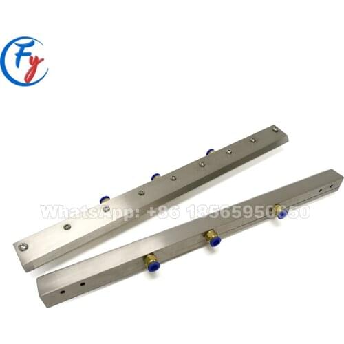 Stainless steel low flow air knife, pre-paint blowoff air knife, standard air blade, ss304 super air knife, customizable length