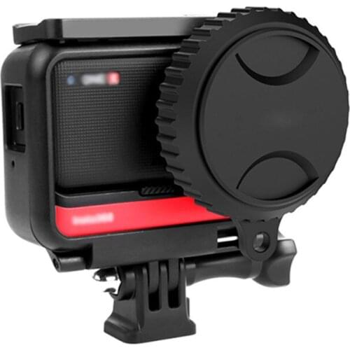 Silicone Lens Cover Protection Cap for Insta 360 ONE R Leica 1-INCH Wide-Angle Camera Lens Cover Protector