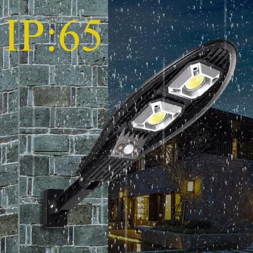 LED Solar Light 500 watts Outdoor Solar Lamp Powered Sunlight Waterproof PIR Motion Sensor Street Light for Garden Decoration