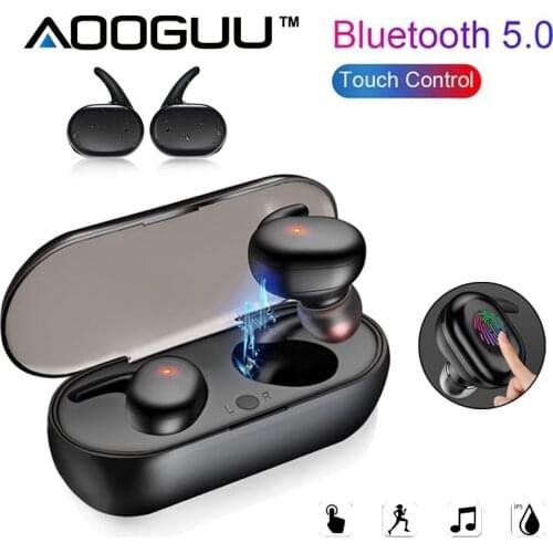 Y30 TWS Wireless Earphone 5.0 Headphones Noise Cancelling Headset Stereo Sound Music In-ear Earbuds For Android IOS Smart Phone