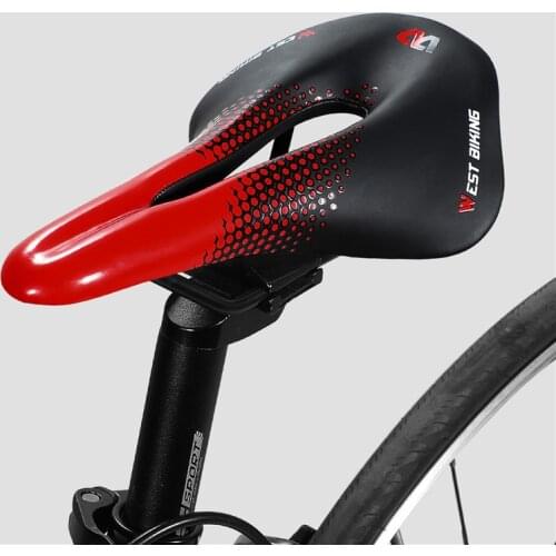 Bicycle Saddle Riding Comfortable Road Bike Bicycle Saddle Mountain Bike Seat Cushion Accessories