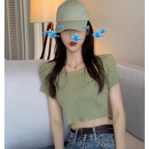 Womens Summer Casual Vest Tops Blouse Sweater Knitted Tops