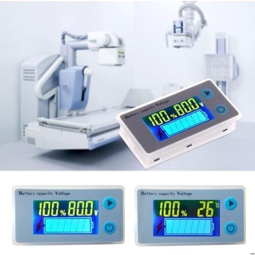 Battery Capacity Voltmeter Tester LCD Car Lead-acid Indicator Digital Voltmeter Voltage Tester Monitor 10-100V Universal