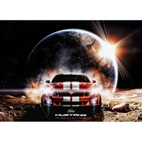 5D DIY Embroidery Diamond Picture Ford Home Decor Painting Full Square Drill Mustang Car Cross Stitch Wall Art Handmade Gifts