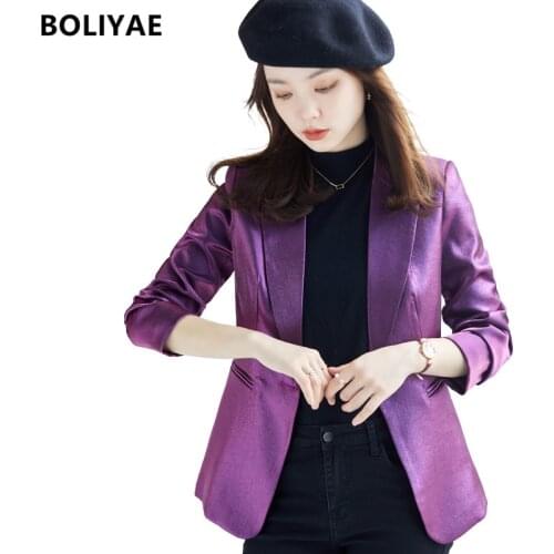 BOLIYAE Women's Blue Jackets