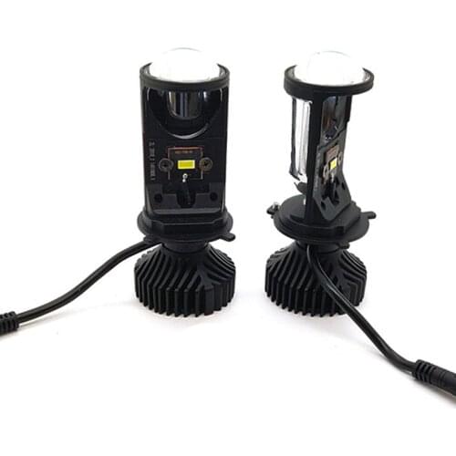 Canbus 90W/Pair Lamp H4 LED Mini Bi led Projector Lens Car Headlight Bulbs 10000LM Conversion Kit Hi/Lo Beam light 12V/24V