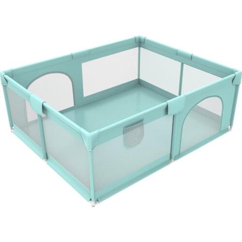 IMBABY Childrens Pool Baby Playpen Double Doors Pool Playground Kids Fence Activity Play Pen Indoor Baby Park Safety Barrier