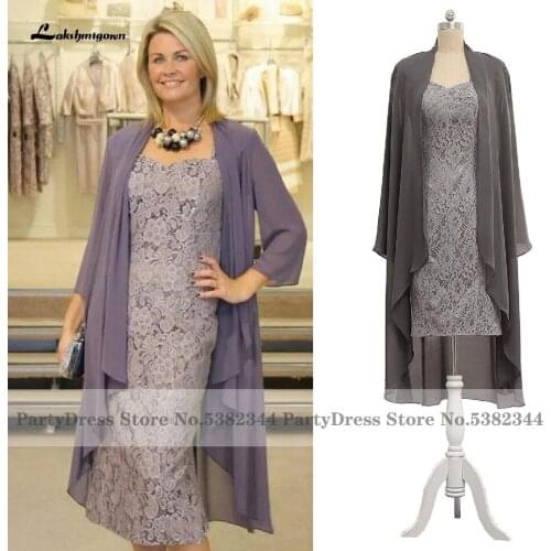 Lakshmigown Simple Mother Of The Bride Dress Plus Size 2020 Robe de Mariage Mere Formal Wedding Party Dress Abendkleider