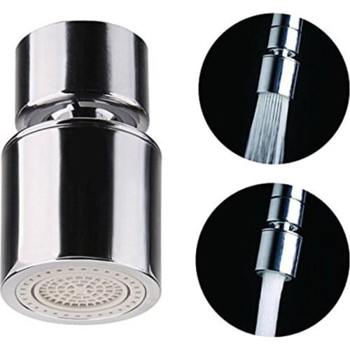 Copper Certified Dual Function 2 Flow Kitchen Sink Aerator 360-Degree Swivel Faucet Sprayer