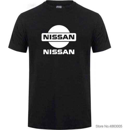 Fashion Hot Men Summer Nissan T-shirt Casual Cotton T Shrit Short sleeve Tops