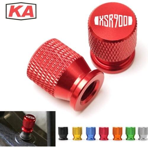 Motorcycle High quality CNC Accessories Tire Valve Air Port Cover Caps CNC Aluminum For Yamaha XSR 900 2016 2017 2018 2019 2020